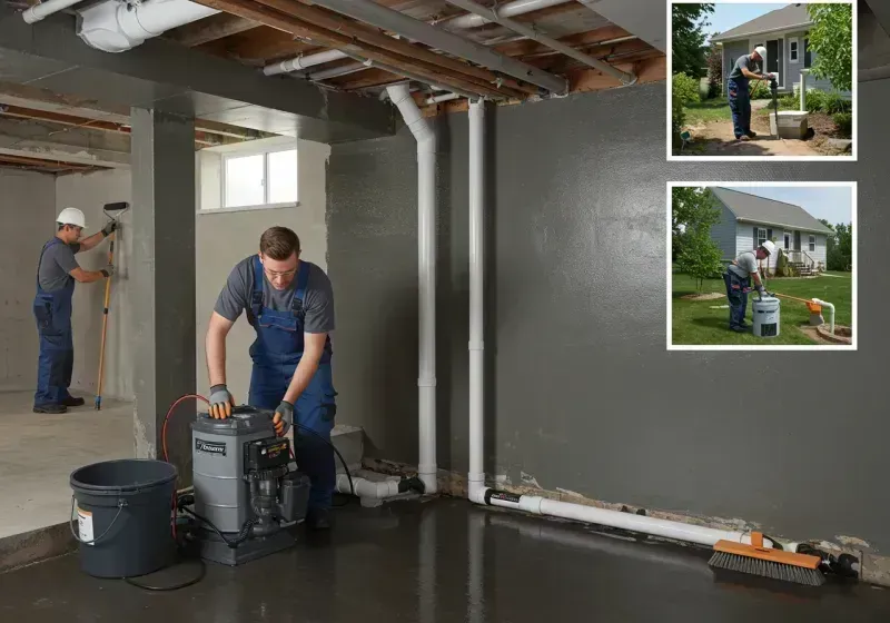 Basement Waterproofing and Flood Prevention process in Maple Heights-Lake Desire, WA